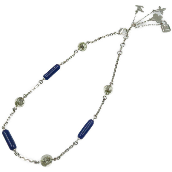 LOUIS VUITTON Sotoire Veil Ankhlusion Blue Stone Necklace - Picture 1 of 6